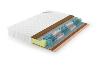 Матрас Lonax Cocos Medium Econom TFK 5 Zone